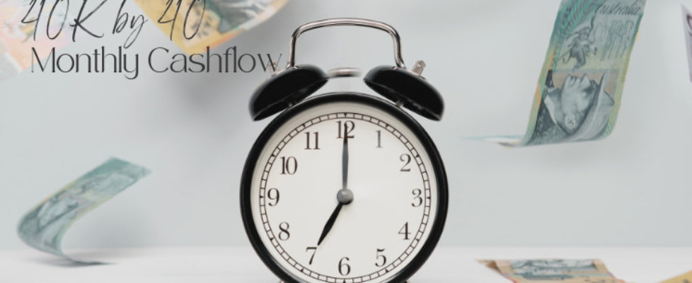 Monthly cashflow worksheet