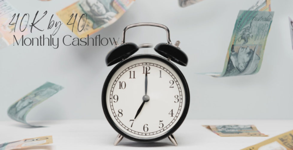 Monthly cashflow worksheet
