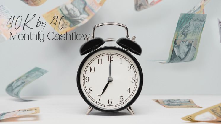 Monthly cashflow worksheet